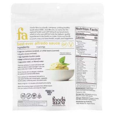 Foods Alive Nutritional Yeast 170 г Дрожжи