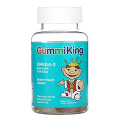 Gummi King Omega-3 60 жувальних цукерок Омега-3