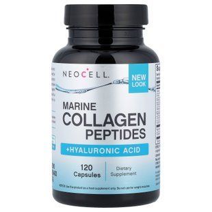 NeoCell Marine Collagen With Hyaluronic Acid 120 capsules Коллаген