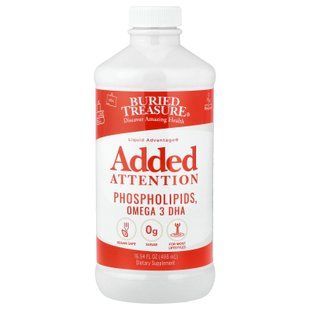 Buried Treasure Liquid Advantage Added Attention 496 мл Омега-3 для дітей