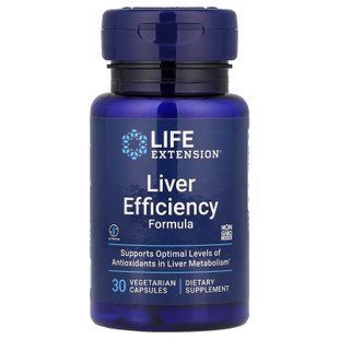Life Extension Liver Efficiency Formula 30 капсул Комплекс для печінки