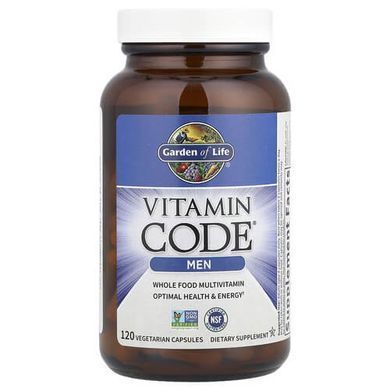Garden of Life Vitamin Code Multivitamin for Men 120 capsules Витамины для мужчин