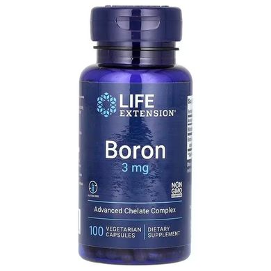 Life Extension Boron 3 mg 100 капс. Другие минералы