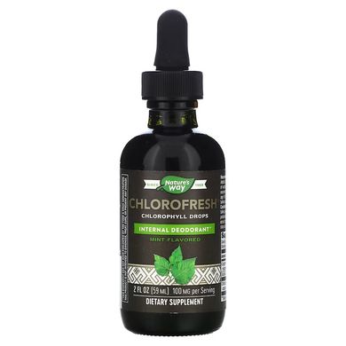 Nature's Way Chlorophyll Drops Mint 59 ml Хлорофіл