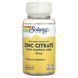 Solaray Zinc Citrate 50 mg 60 вегетарианских капсул (04.2027)