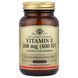 Solgar Vitamin E 268 mg (400 IU) d-Alpha Tocopherol 100 рідких капсул