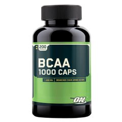 Optimum Nutrition BCAA 1000 200 капсул