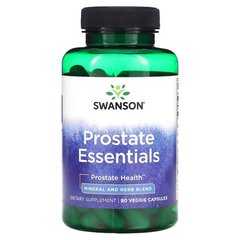 Swanson Prostate Essentials 90 капсул Гарбуз олія