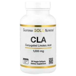 California Gold Nutrition CLA 1000 mg 90 softgels (11.2026) CLA