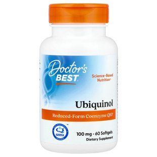 Doctor's Best Ubiquinol 100 mg 60 Softgels Убихинол