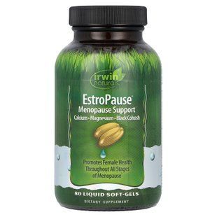Irwin Naturals EstroPause&reg; Menopause Support 80 liquid soft-gels Поддержка при менопаузе