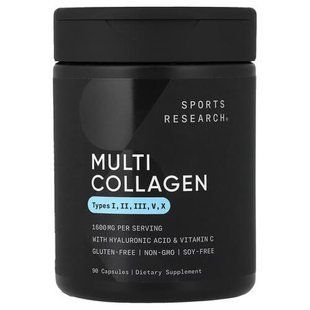 Sports Research Multi Collagen 90 Capsules Коллаген