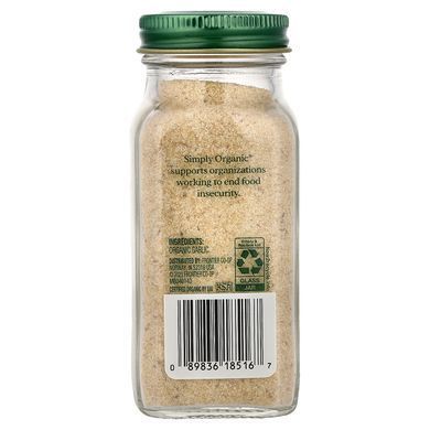 Simply Organic Garlic Powder 103 g Специи