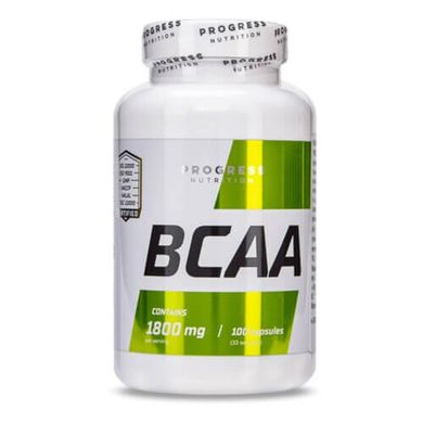 Progress Nutrition BCAA 1800 100 капсул BCAA