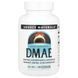 Source Naturals DMAE 351 mg 100 Caps