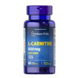 445 грн L-Карнитин Puritan's Pride L-Carnitine 500 мг 60 таб