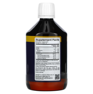 Oslomega Omega-3 Fish Oil 1400 mg 500 ml Омега-3