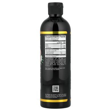 California Gold Nutrition Organic MCT Oil 355 ml Масло МСТ