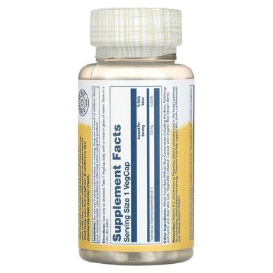 Solaray Vitamin B-1 100 mg 100 капсул Тіамін (B-1)
