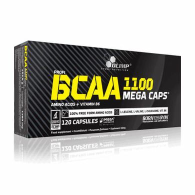Olimp BCAA 1100 Mega Caps 120 капсул BCAA