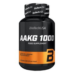 BioTech USA AAKG 1000 100 таблеток Аргінін