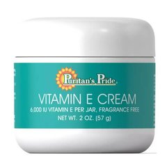Puritan's Pride Vitamin E Cream 6,000 IU 57 грам Креми