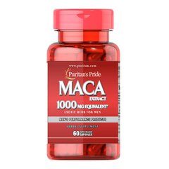 Puritan's Pride Maca 1000 mg Exotic Herb for Men 60 капс Мака