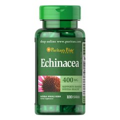 Puritan's Pride Echinacea 400 mg 100 капс Ехінацея