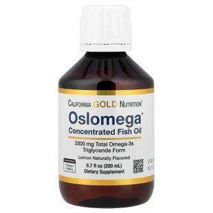 California Gold Nutrition Norwegian Omega-3 (3300 mg) Fish Oil 200 ml Омега-3