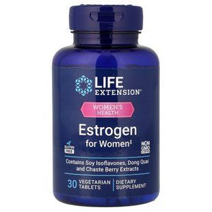 Life Extension Estrogen for Women 30 растительных таблеток Менопауза