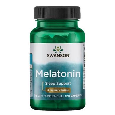 Swanson Melatonin 3 мг 120 капсул Мелатонин