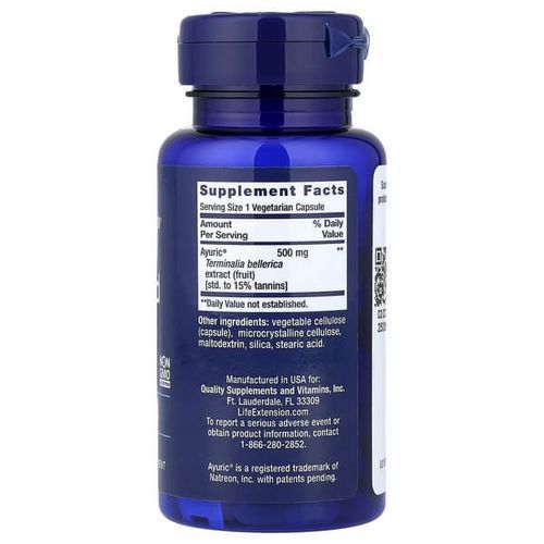 Life Extension Uric Acid Control 60 растительных капсул купить в ...