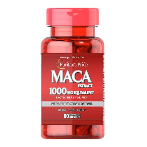 Puritans Pride Maca 1000 Mg Exotic Herb For Men 60 капс купити в Україні 🌿 Вітаміни БАДи