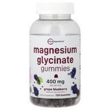 Micro Ingredients Magnesium Glycinate 120 жувальних цукерок Магній