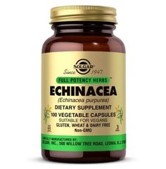 Solgar Echinacea 100 капсул Ехінацея