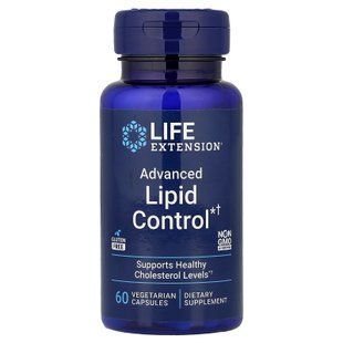 Life Extension Advanced Lipid Control 500 mg 60 капсул Інші екстракти