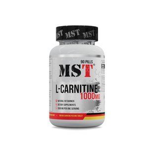 MST L-Carnitine 1000 mg 90 таблеток L-Карнитин