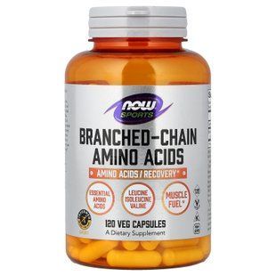NOW Sports BCAA 120 капс. BCAA
