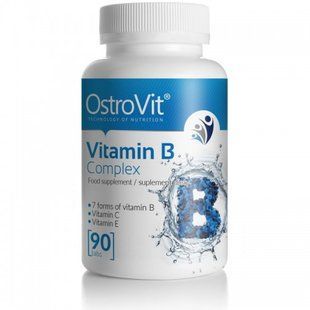 OstroVit Vitamin B Complex &ndash; 90 Таб Комплекс вітамінів групи В