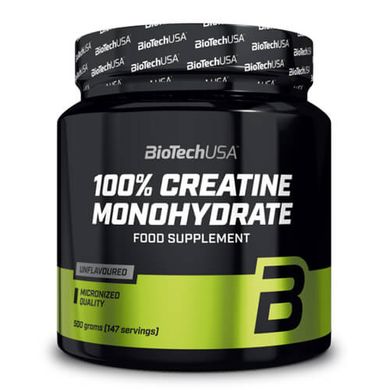 Biotech USA 100% Creatine Monohydrate 500 грамм Креатин