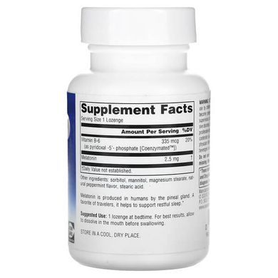 Source Naturals Melatonin 2.5 mg 60 lozenges Мелатонин