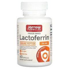 Jarrow Formulas Lactoferrin Freeze Dried 250 mg 60 капс. Молозиво
