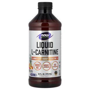 NOW Sports L-Carnitine 473 мл L-Карнитин