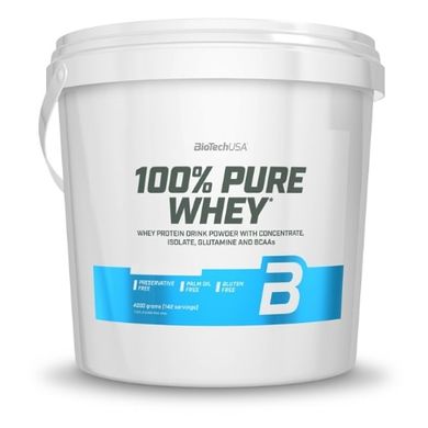 Biotech USA 100% Pure Whey 4000 грамм (4 кг) Протеин