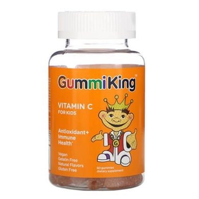 GummiKing Vitamin C for Kids 60 жевательных конфет Витамин С