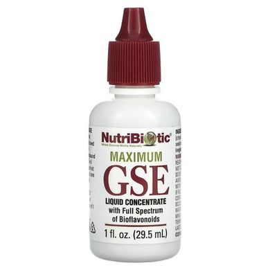 NutriBiotic Maximum GSE Liquid Concentrate 29.5 ml Другие экстракты