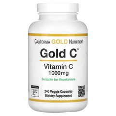 California Gold Nutrition Gold C 1000 mg 240 капсул Вітамін С