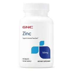 GNC Zinc Citrate 50 mg 90 таб