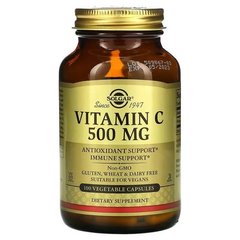 Solgar Vitamin C 500 мг 100 капсул Вітамін С