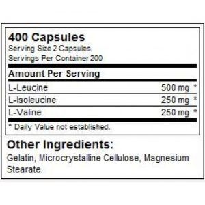 Optimum Nutrition BCAA 1000 400 капсул BCAA